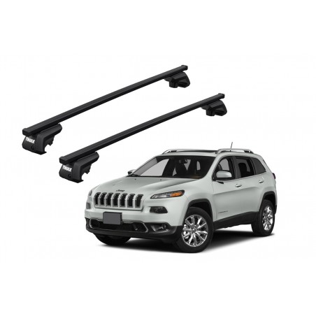 Barras Thule JEEP Cherokee Renegade 05-13 RE / SquareBar EVO