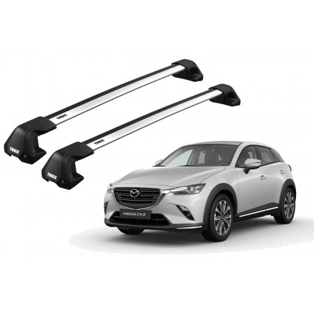 Barras Thule MAZDA CX-3 15- TN / EDGE Flush