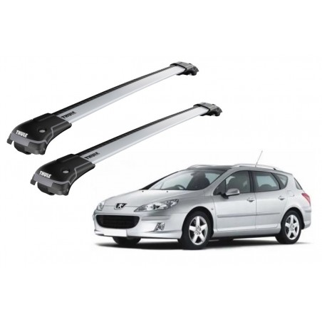 Barras Thule PEUGEOT 407 SW 04-10 RE / WingBar EDGE