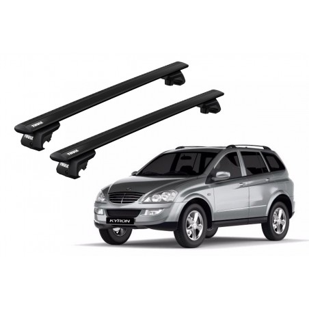 Barras Thule SSANGYONG Kyron 05-13 RE / WingBar EVO Black