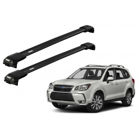 Barras Thule SUBARU Forester 19-24 RE / EDGE Flush Black