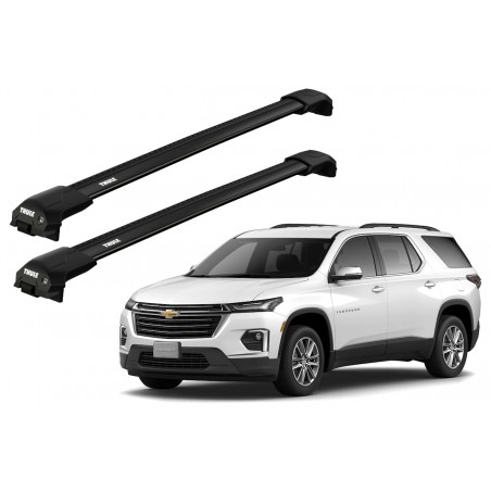 Barras Thule CHEVROLET Traverse 18- RT / EDGE Flush BLACK