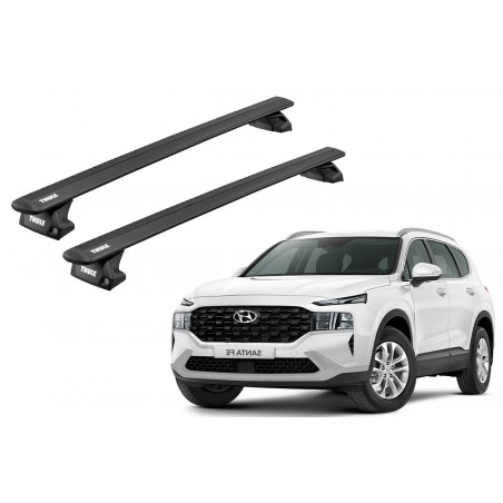 Barras Thule HYUNDAI Santa Fe 18-23 RA / WingBar EVO BLACK