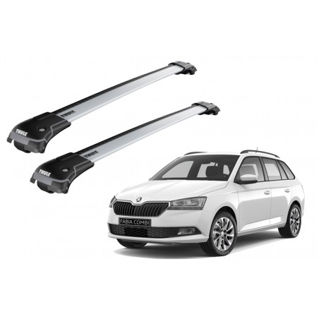 Barras Thule SKODA Fabia (Mk III) 15-21 RE / WingBar EDGE