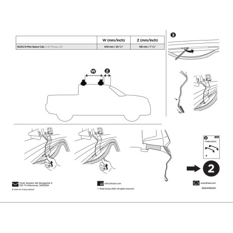 Kit De Anclaje Thule 145321