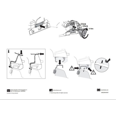 Kit De Anclaje Thule 186125