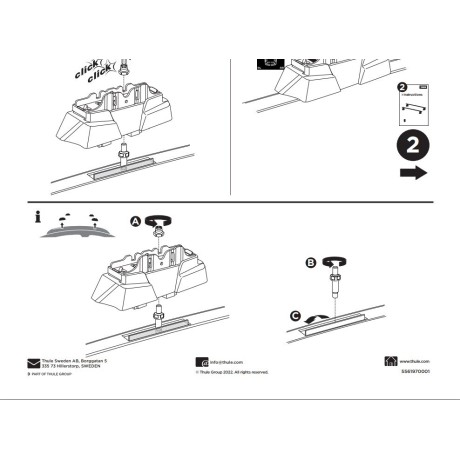 Kit De Anclaje Thule 187048