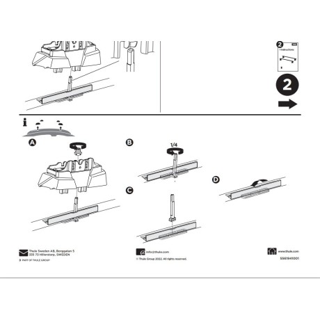 Kit De Anclaje Thule 187102