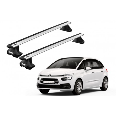 Barras Thule CITROEN C4 Grand Picasso 14- TN / WingBar EVO