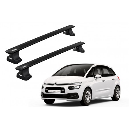 Barras Thule CITROEN C4 Picasso 13- TN / Wing Black