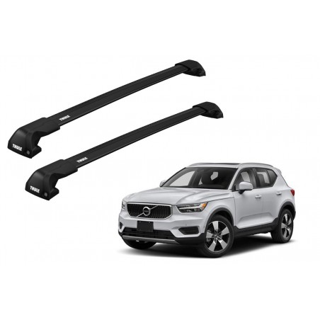 Barras Thule VOLVO XC40 18- RA / EDGE Flush Black