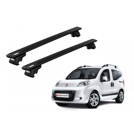 Barras Thule FIAT Qubo 08-17 RE / WingBar EVO Black