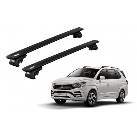 Barras Thule SSANGYONG Stavic 13-18 RE / WingBar EVO Black