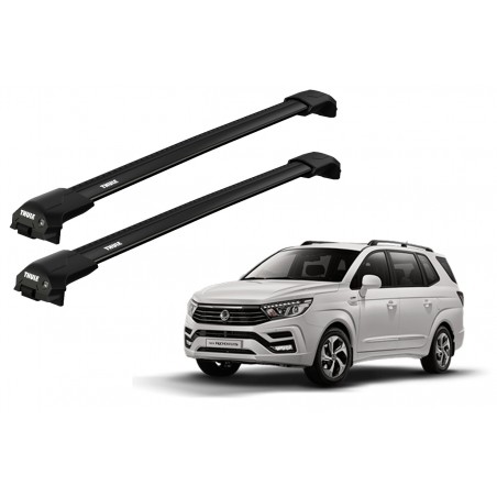 Barras Thule SSANGYONG Stavic 13-18 RE / EDGE Flush Black