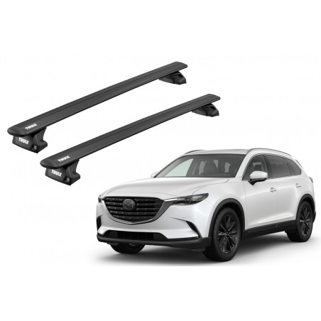 Barras Thule MAZDA CX-9 16-24 RA / WingBar EVO BLACK