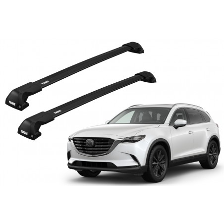 Barras Thule MAZDA CX-9 16-24 RA / EDGE Flush BLACK