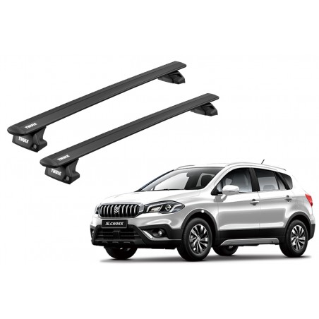 Barras Thule SUZUKI SX4 S-Cross 14-21 RA / WingBar EVO Black