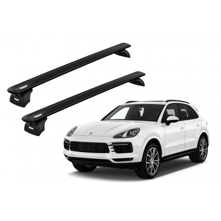 Barras Thule PORSCHE Cayenne 18- RA / WingBar Black