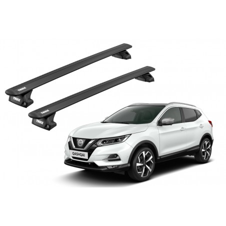 Barras Thule NISSAN Qashqai 21- RA / WingBar EVO Black