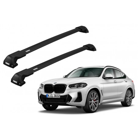 Barras Thule BMW X4 19- RA / EDGE Flush Black