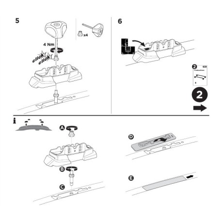 Kit de Anclaje Thule 187006