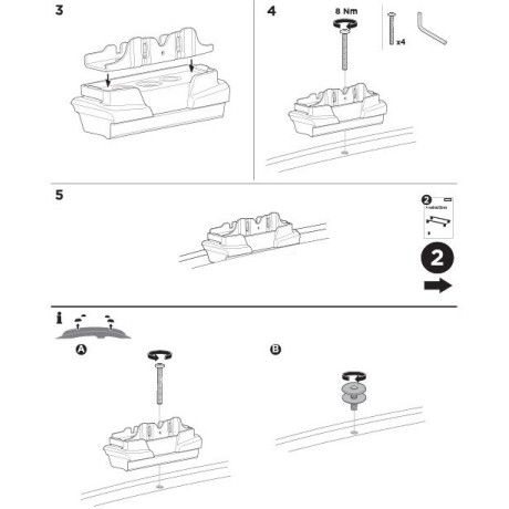 Kit De Anclaje Thule 187001