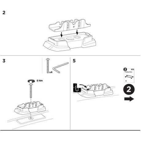 Kit De Anclaje Thule 187017