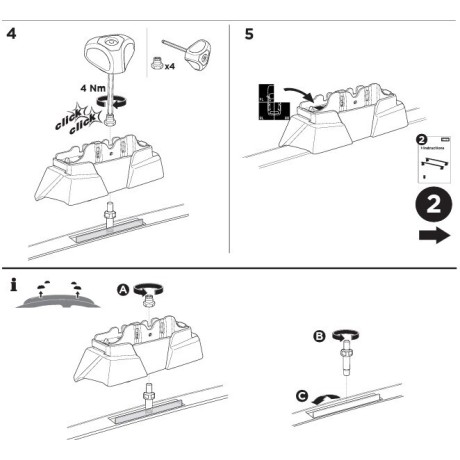 Kit De Anclaje Thule 187104