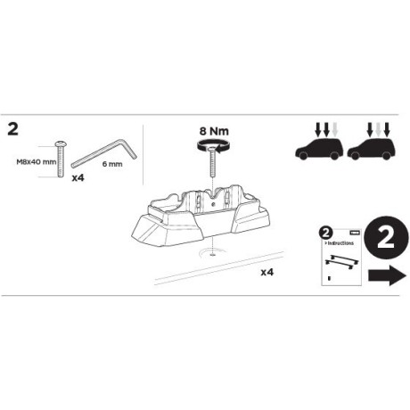 Kit De Anclaje Thule 187015