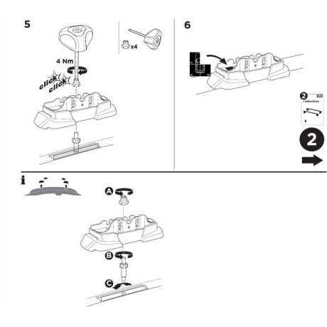 Kit De Anclaje Thule 187092