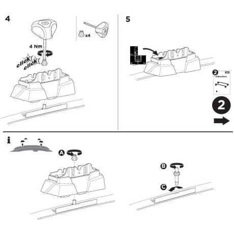 Kit De Anclaje Thule 187038