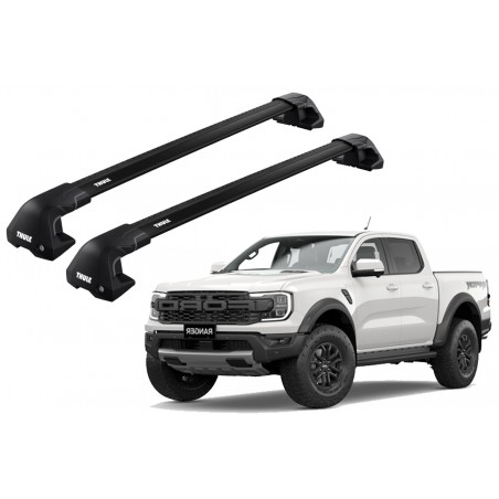 Barras Thule FORD Ranger Raptor 20-22 TN / EDGE Flush Black