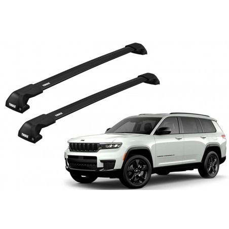 Barras Thule JEEP Grand Cherokee 21- RA / EDGE Flu Black