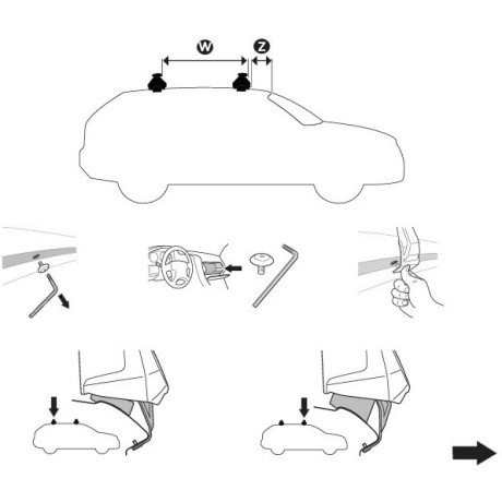 Kit De Anclaje Thule 145038