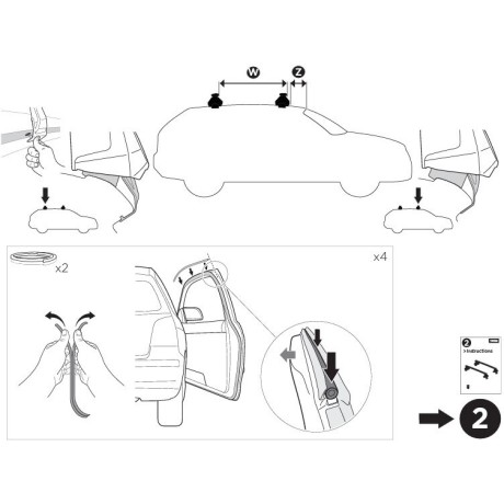 Kit De Anclaje Thule 145016