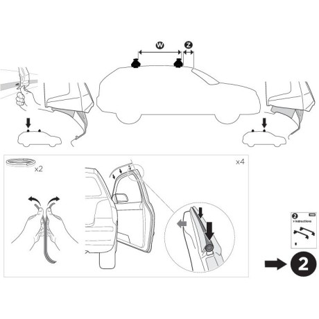 Kit De Anclaje Thule 145017