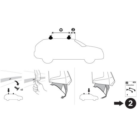 Kit De Anclaje Thule 145023