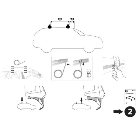 Kit De Anclaje Thule 145083