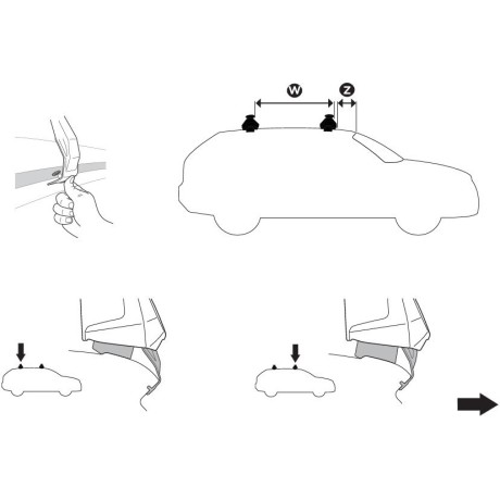 Kit De Anclaje Thule 145095