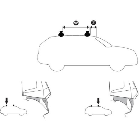 Kit De Anclaje Thule 145054