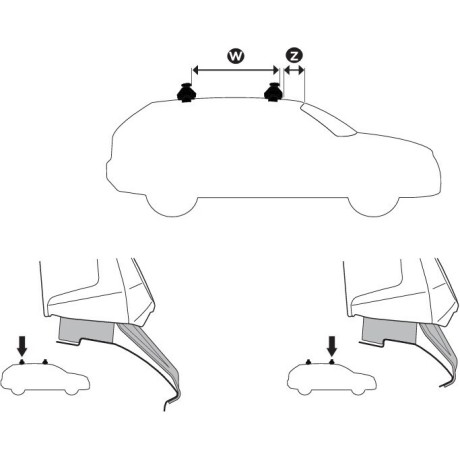 Kit De Anclaje Thule 145066