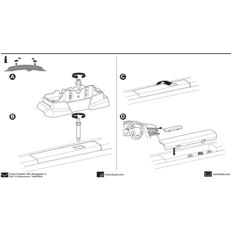 Kit De Anclaje Thule 187101