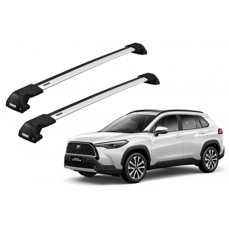 Barras Thule TOYOTA Corolla Cross 21- PF / EDGE Flush