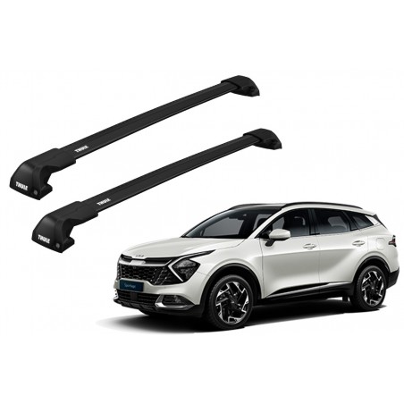 Barras Thule KIA Sportage 22- RA / EDGE Flush BLACK