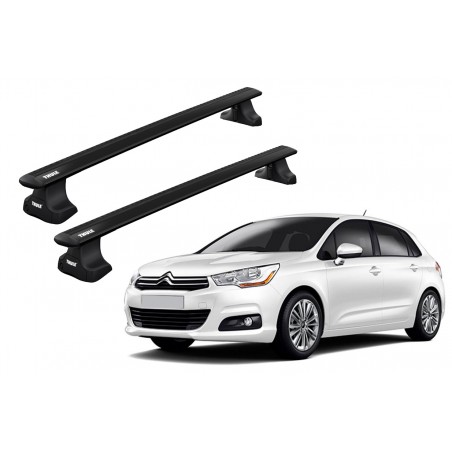 Barras Thule CITROEN C4 10-18 TN / WingBar Black