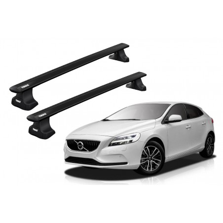 Barras Thule VOLVO V40 12- TN / WingBar Black