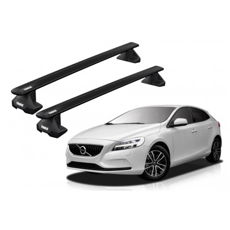 Barras Thule VOLVO V40 12- TN / WingBar EVO Black