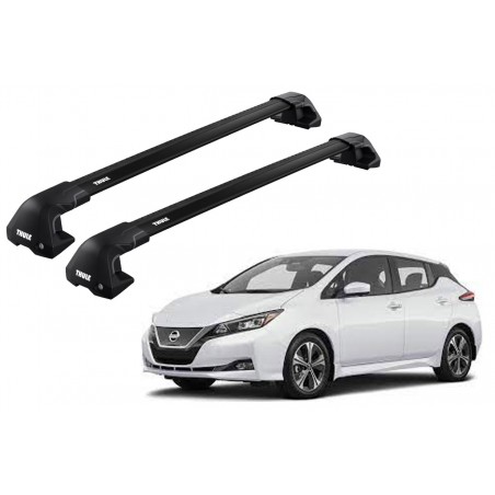 Barras Thule NISSAN Leaf 18- TN / EDGE Flush Black