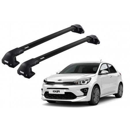 Barras Thule KIA Rio 17-22 TN / EDGE Flush Black