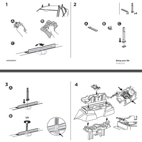 Kit De Anclaje Thule 187152